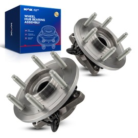 KAX 541001 Rear Wheel Bearing and Hub Assembly Compatible with 2003-2006 Ford Expedition, 2003-2006 Lincoln Navigator,2PCS Wheel Bearing 6 Lug W/ABS