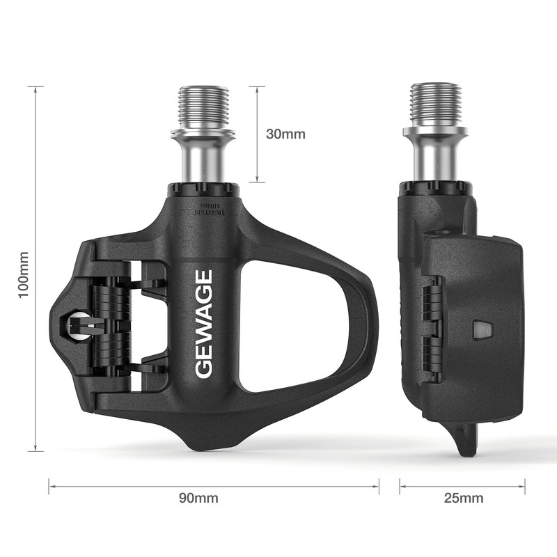 Road Bike Pedals- Ultralight Road Cycling Pedals Clipless Pedals with