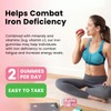 dilib Iron Gummies with Multivitamin, Iron Supplement for Women &