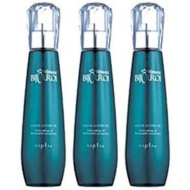 Napura Bijurois Color Raster Oil, 4.2 fl oz (125 ml) x 3 Pieces Set