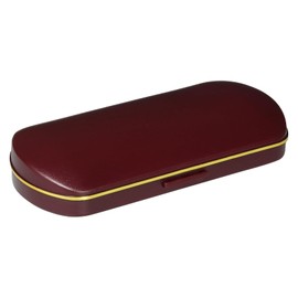 Tacy MP-20-4 Glasses Case, Stylish, Simple, Hard Case, Push Type, Durable, ABS Resin, Enge