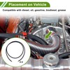 RATCHROLL AN-4 Fuel Line Kit 7.02Ft Vacuum Hose Automotive Fuel