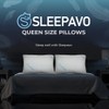 Sleepavo Shredded Memory Foam Pillows - Gel Cooling Queen Size