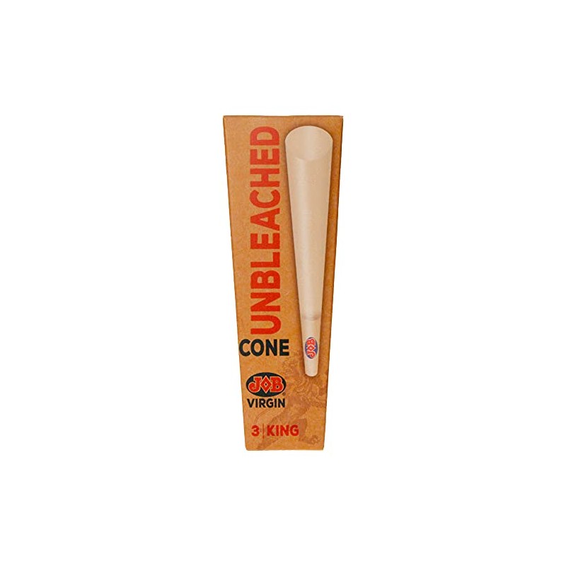 Job Virgin Unbleached Cones Ultra Thin Cones - King Size