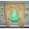 Today's Curtain Emelia Original Voile Panel 120", Gold, 60" W