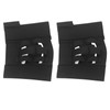 2Pcs Baseball Training Catching Glove Black Soft Comfortable Mini Baseball
