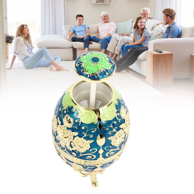 Portable Retractable Toothpick Holder European Style Rose Pattern Hand Press