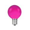Novelty Lights 25 Pack G30 Outdoor Globe Replacement Bulbs, Purple,