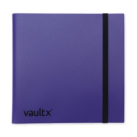 Vault X File Folder - 12 Compartments Trading Cards Folder - 480 Compartments with Side Opening for Playing Cards to Collect and Exchange