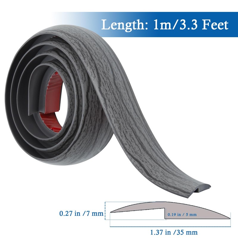 Floor Transition Strip Self Adhesive Carpet & Flooring Transitions Edging