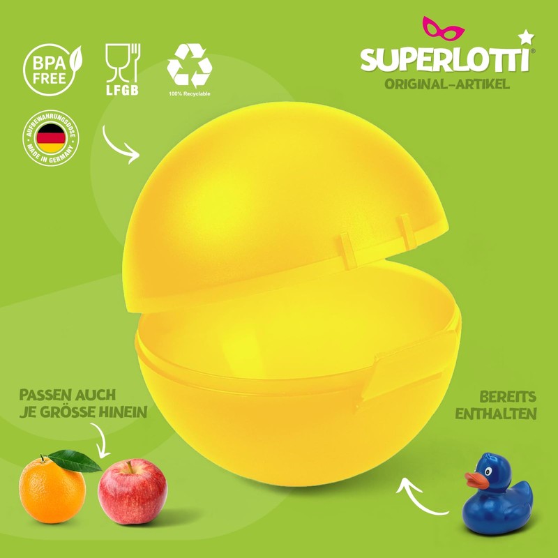 SUPERLOTTI Squeaky duck Renate blue metallic, an original bath duck,