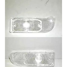 AAE 1967 FIREBIRD FRONT PARKING LIGHT / PARK LAMP / 2 PC. TURN SIGNAL LENS SET R & L