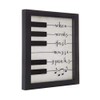 Wisechoice Musical Quotes Wall Decor with When Words Fail Music