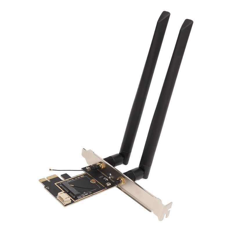 M.2 to PCIe Expansion Card Dual Antenna Stable Widely Compatible