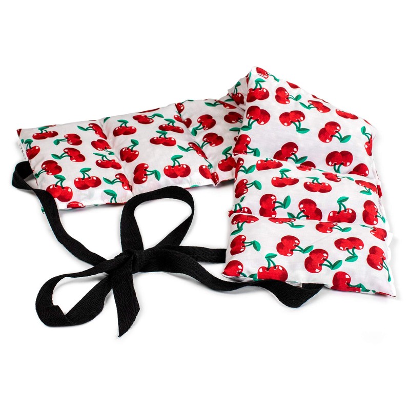 Cherry Stone Cushion 7 Chamber with Ribbon, 65 x 15