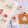 Eyeball Clips, 10 Pieces, Double Clips, Plastic Clips, Book Clips,