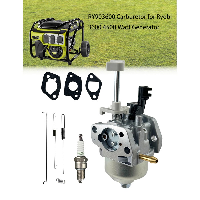 YAMAKATO RY903600 Carburetor Fit for Ryobi 212CC 3600 4500 Watt