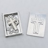 William Sturt Fine Pewter Pewter Bible Trinket Box with Faith/Cross,