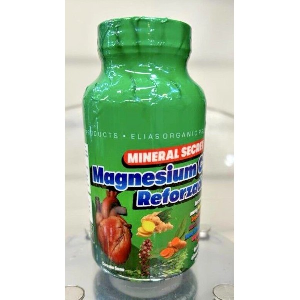 ELIAS PRODUCTS Magnesium Citrate Reforzado 60 Tabletas para dolor de