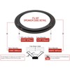 MCS 12 Inch Foam Speaker Repair Kit FSK-12F (Pair)