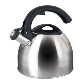 Gibson Steamline Tea Kettle, Stainless Steel, 2 Quarts