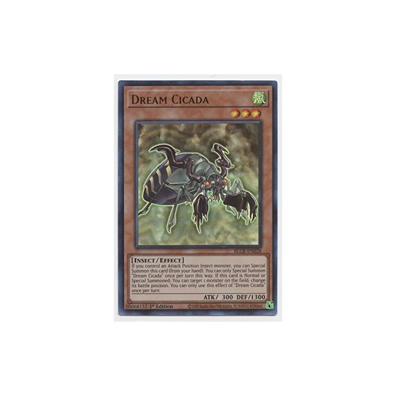 Dream Cicada - BLCR-EN028 - Ultra Rare - 1st Edition