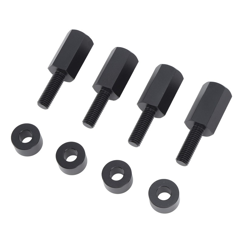 4Pcs Seat Lift Mount Kits 2 Inch Black Reliable Rugged