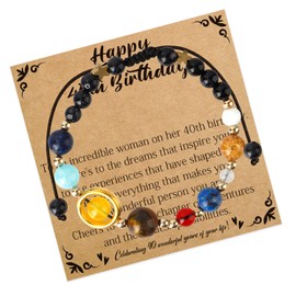 40th Birthday Gifts for Women,Presents for Female 40th Birthday,40th Birthday Gifts for Men Funny,Bracelet for Women,40th Birthday Ideas,Gifts for 40th Birthday for Women,40th Birthday Gifts for Her