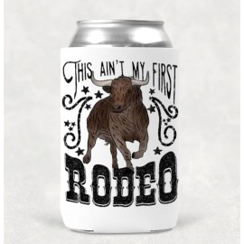 Country Grace With Alisha Not My First Rodeo 12OZ Beverage Koozie Neoprene Drink Can Cooler