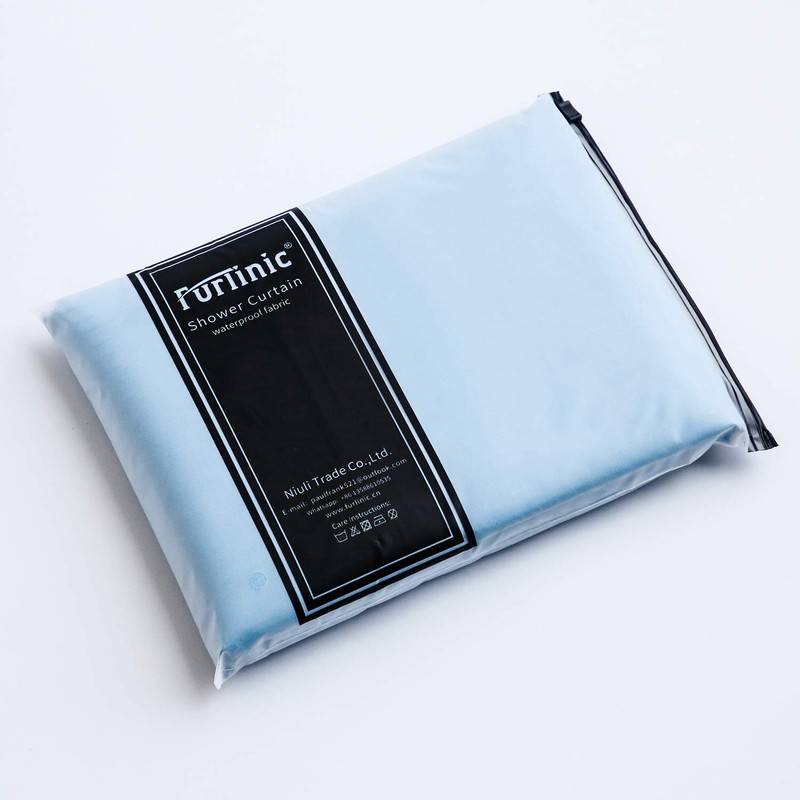 Furlinic Shower Curtain, Bathroom Curtain For The Bathtub, Textile Bath