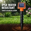 Solar Animal Repeller for Lawns and Gardens - Double-Sided Solar