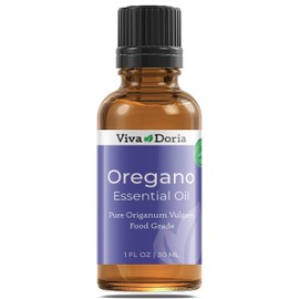 Viva Doria 100% Pure Oregano Essential Oil, Undiluted, Food Grade, 30 mL (1 Fluid Ounce)