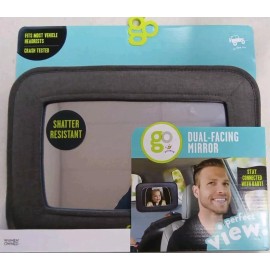 Goldbug Go by Goldbug Dual Facing Travel Mirror Keep An Eye On Baby In The Car Rear Seat