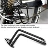 Demeras Bicycle Rear Derailleur Hanger Chain Gear Guard Protector Mountain