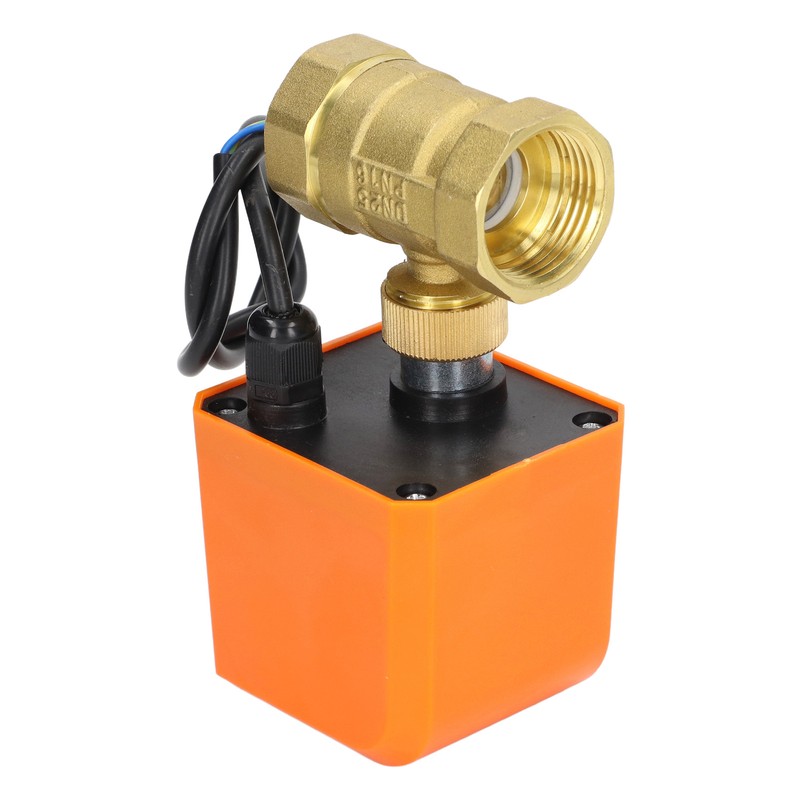 DN25 2 Way 2 Wire Electric Ball Valve Normally Closed