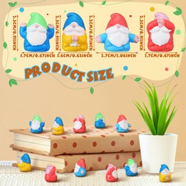 Yuntau 40 Pieces Miniature Resin Gnomes Mini Yoga Statues Exercise Meditation Accessories Tiny Ornaments in Meditation Room Living Room Shelf Office Desk Decor Yoga Gifts for Women