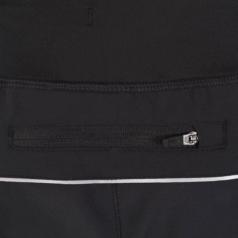 JAKO Brazil C6299-800 44 Women's Running Shorts 2-in-1, black