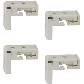 アジャスタブルカーテンレール用ブラケット(ネジ付) 4個入 508583