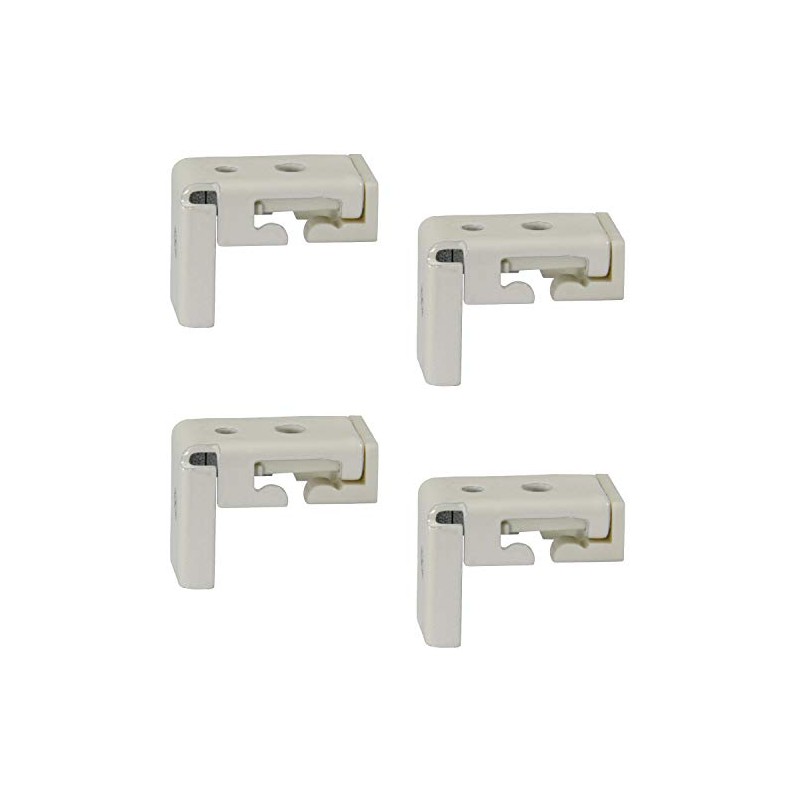 アジャスタブルカーテンレール用ブラケット(ネジ付) 4個入 508583