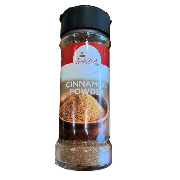 Tea4USA Ceylon Cinnamon Powder - Authentic, Aromatic, and Organic Spice
