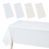EPCDBBRT 4 Pieces Paper Tablecloth Roll, Birthday Tablecloth, Square Tablecloth,