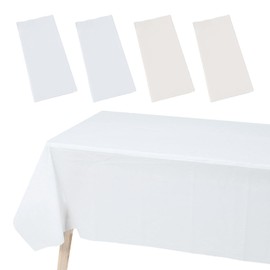 EPCDBBRT 4 Pieces Paper Tablecloth Roll, Birthday Tablecloth, Square Tablecloth, Party Table Decoration Tablecloth, Waterproof Tablecloth
