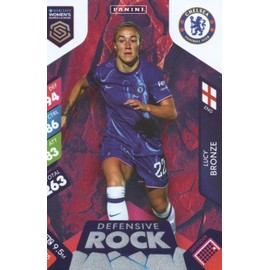 Panini Women's Super League 2025 Lucy Bronze Defensive Rock Trading Card