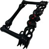 Heavy-Duty Skull Motorcycle License Plate Frame – Fits 7 x