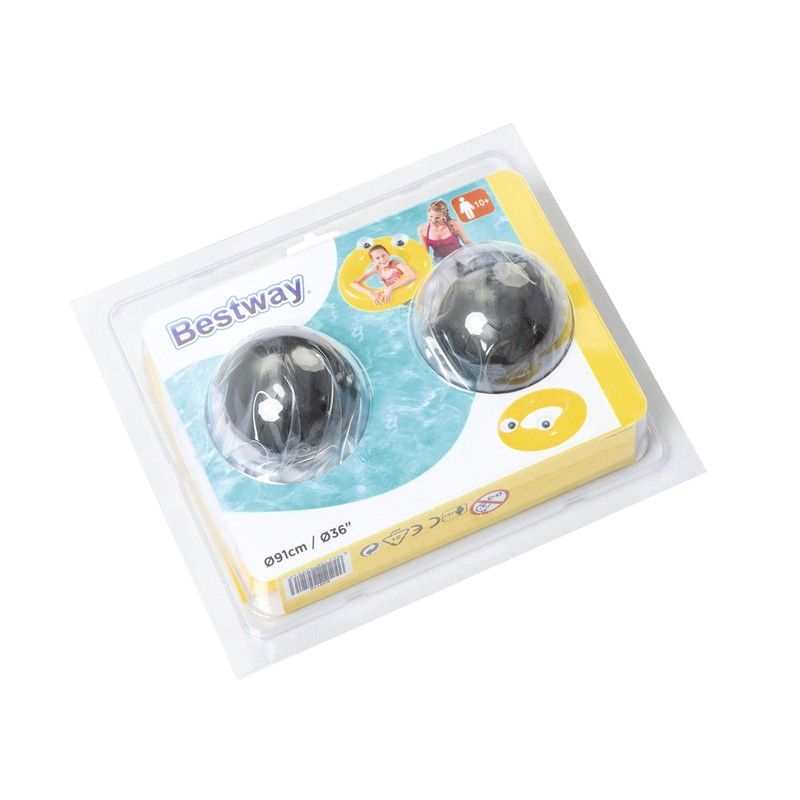 Bestway Big Eyes 91cm Floating Ring, Sorted