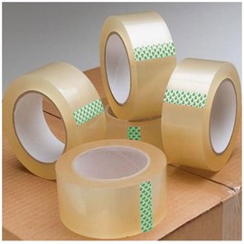 Sales4Less Clear Packing Tape Rolls 2-Inches x 110 Yards Heavy Duty Sealing Adhesive Tapes for Moving Packaging Shipping, Office and Storage 6 Pack