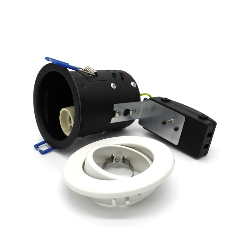 sanlumia 2 X LED Fire Rated Downlight Can GU10 Recessed