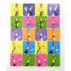 Eureka Dr. Seuss Cat In The Hat Squares Sticker Sheet