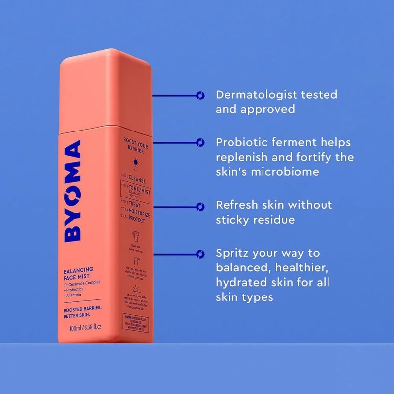 Bruma Facial Equilibrante Byoma con Ceramidas y Probióticos 100ml