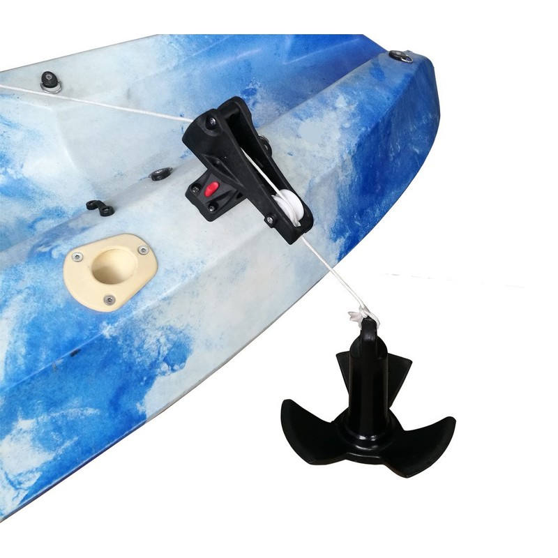 Brocraft Kayak/Canoe Anchor Lock System with Removable Mount